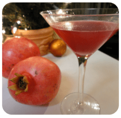Pomegranate Manhattan