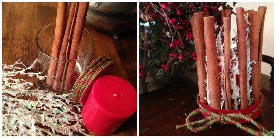 Holiday Cinnamon Banner