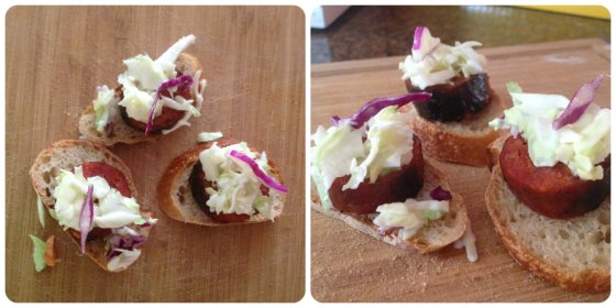 Sausage with Mustard