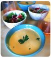 Salmon Coconut Soup