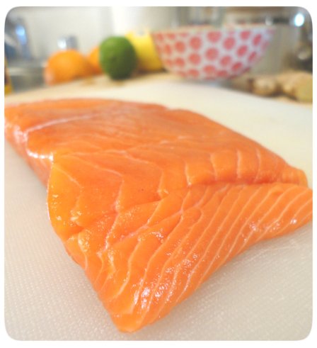 Filet of Wild Alaskan Salmon, Pacific