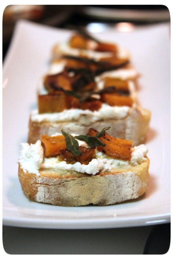 Butternut Crostini