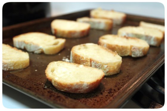 Baking Crostinis