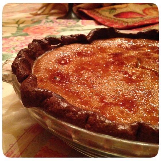Bourbon Pumpkin Pie