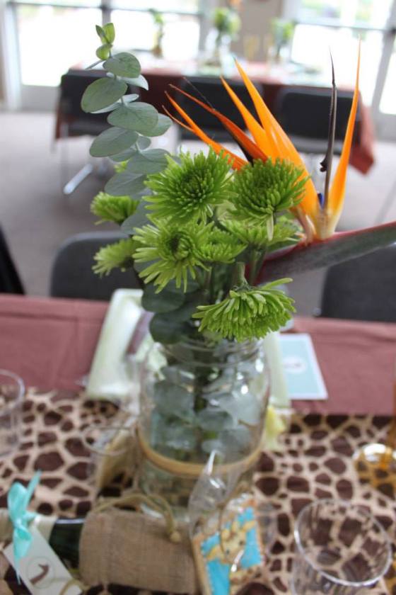 Baby Shower Center Piece