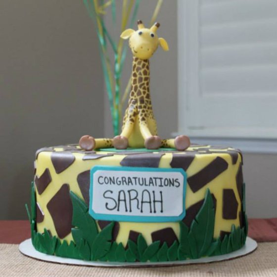 Giraffe Cake | Aprons & Stilettos