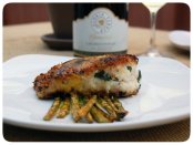 Herb crusted Sea Bass