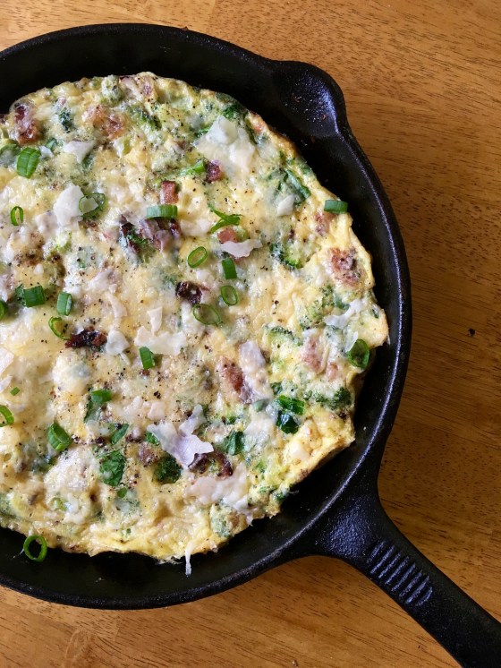 Bacon Broccoli Frittata