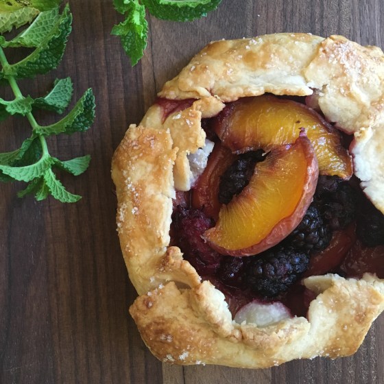 Rustic Mulberry Tartlets